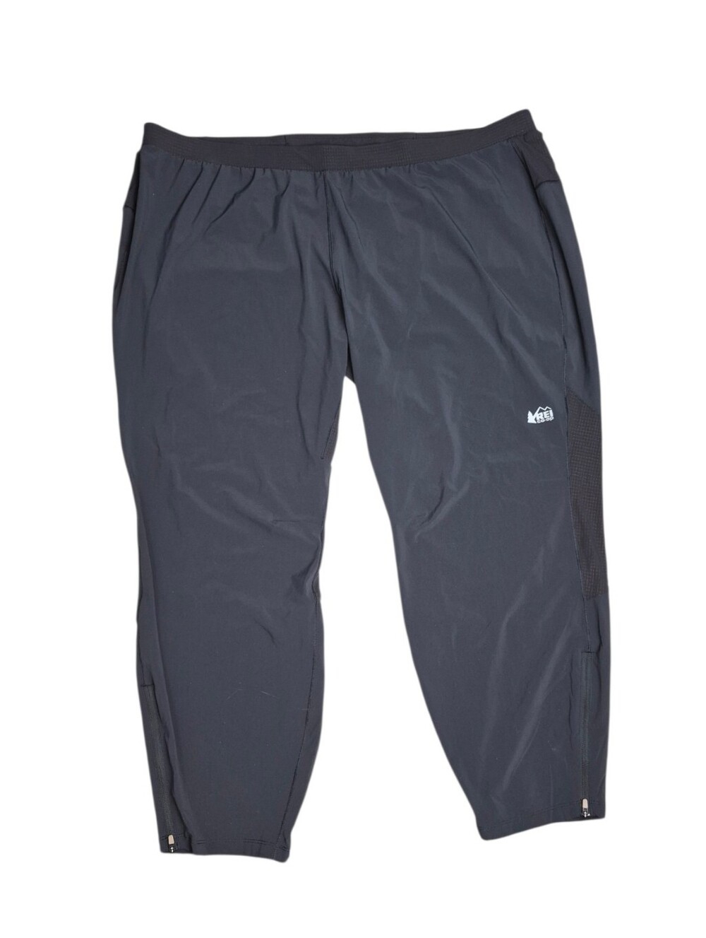 REI Mens Lightweight Running Pants Size 3XL Ankle Zip Wicking Athletic Trail